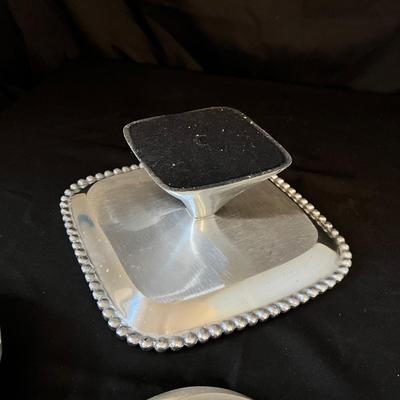 Nambe, RWP & More Pewter & Silverware Platters Plus Bowls (LR-RG)