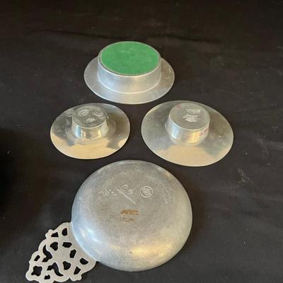 Nambe, RWP & More Pewter & Silverware Platters Plus Bowls (LR-RG)