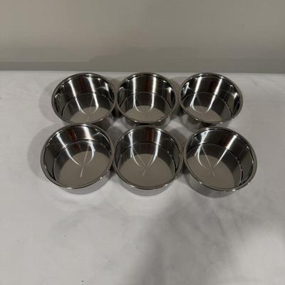 Two Massla Dabba Spice Boxes & Six Stainless Steel Bowls (BK-MG)
