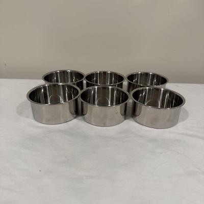Two Massla Dabba Spice Boxes & Six Stainless Steel Bowls (BK-MG)
