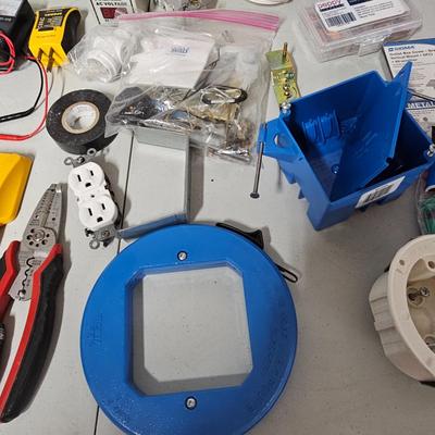 Assorted Electrical Tools & Components (G-JS)