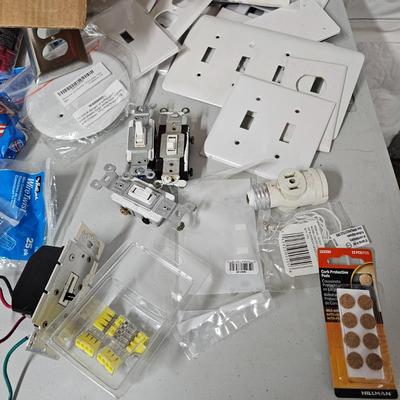 Assorted Electrical Tools & Components (G-JS)