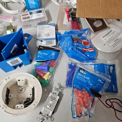 Assorted Electrical Tools & Components (G-JS)