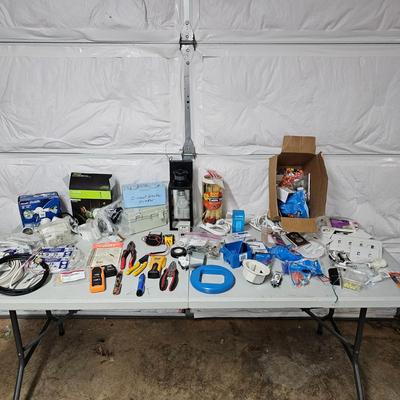 Assorted Electrical Tools & Components (G-JS)