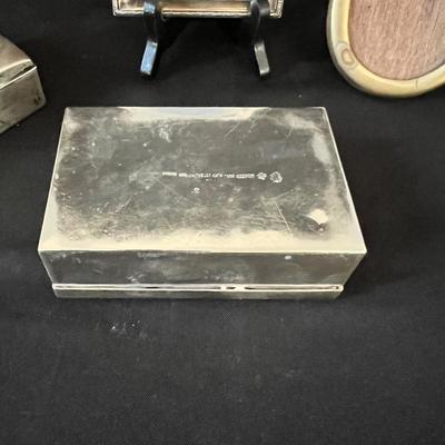 Sterling Silver Alex & Co Cigarette Case, Kohler Box & More (D-RG)