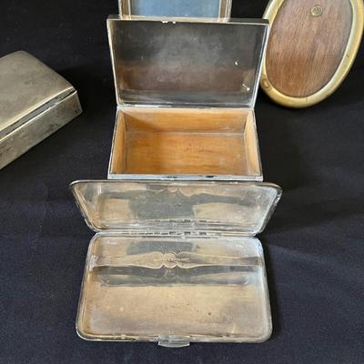 Sterling Silver Alex & Co Cigarette Case, Kohler Box & More (D-RG)