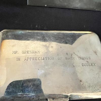 Sterling Silver Alex & Co Cigarette Case, Kohler Box & More (D-RG)