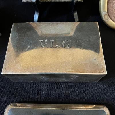 Sterling Silver Alex & Co Cigarette Case, Kohler Box & More (D-RG)