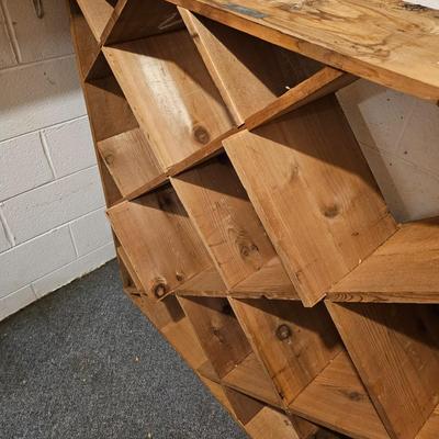 Set of Five Wooden Wine Racks (BS-JS)