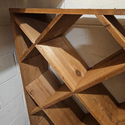 Set of Five Wooden Wine Racks (BS-JS)