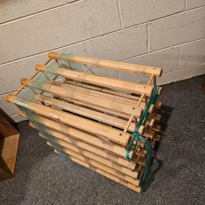 Set of Five Wooden Wine Racks (BS-JS)