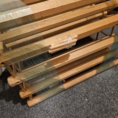 Set of Five Wooden Wine Racks (BS-JS)