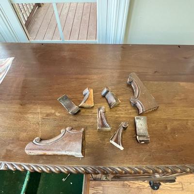 Chippendale Style Bow Front Sideboard W/ Claw Feet (D-RG)