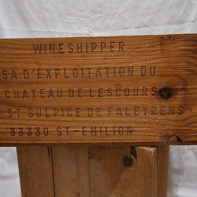 Five Wooden Wine Shipping Boxes (BS-JS)