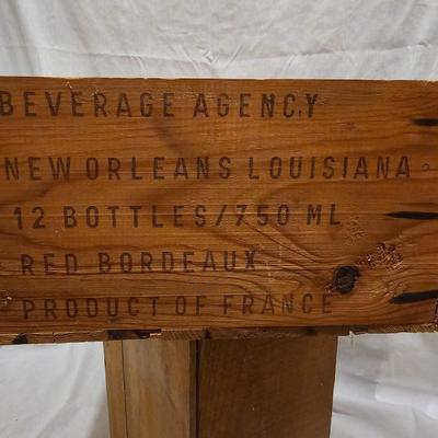 Five Wooden Wine Shipping Boxes (BS-JS)