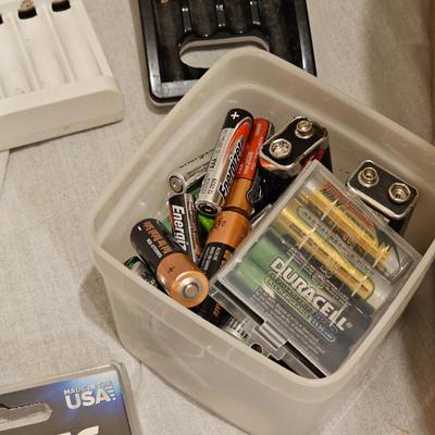 Alkaline, NIMH Batteries, Testers, Chargers & More (BS-JS)