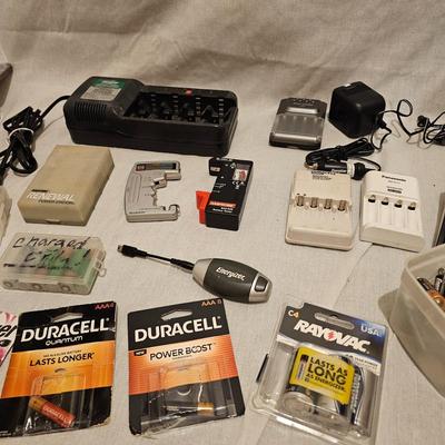 Alkaline, NIMH Batteries, Testers, Chargers & More (BS-JS)