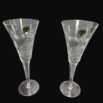 Sale Photo Thumbnail #29: This assortment includes Peace, Happiness, Love, Health & Prosperity.  Original boxes may have age related wear.  Flutes are all intact without chips.  [CS]