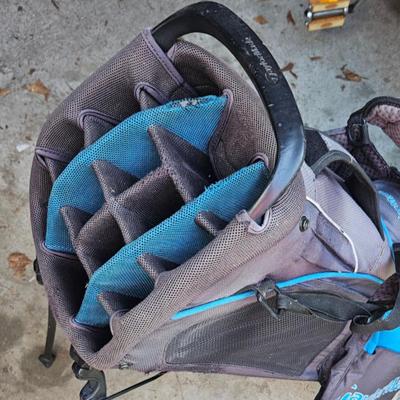 Golf lot, TaylorMade golf bag