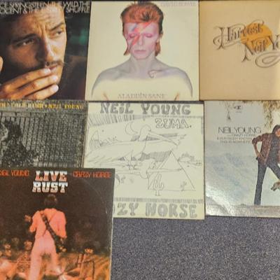 Springsteen, Bowie, Neil Young
