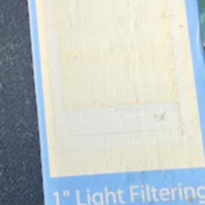 Window Roll-Up shade & Mini Blinds