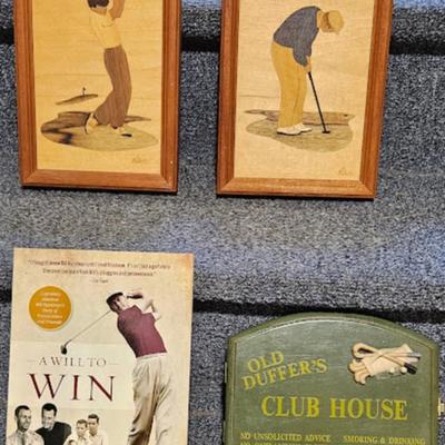 Golf Marquetry Lot