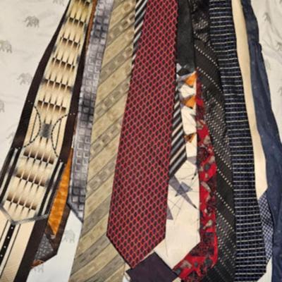 Women's Scarves/Men's Ties Lot