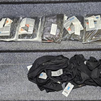 Unisex black shirts/Women's panty lot