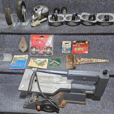 Scroll Saw (w/o blade) and other hardware