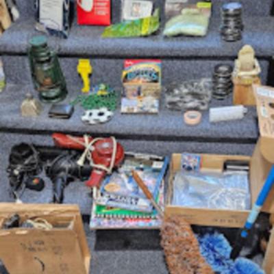 Leftover lot (in orange crate)