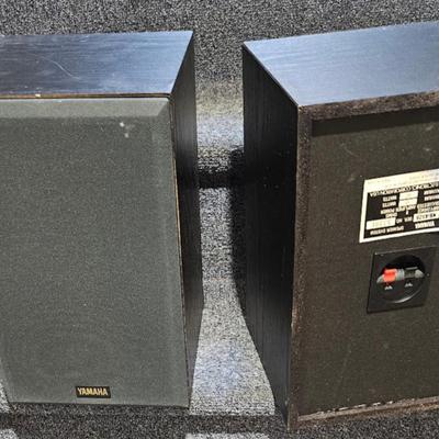 Pair of Yamaha speakers