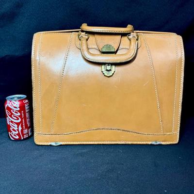 Vintage J.C Higgins Top Grain Cowhide Satchel
