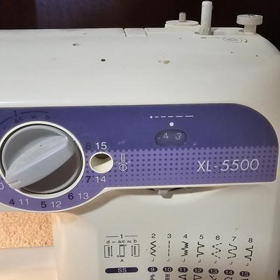 Brother XL 5500 Sewing Machine & Sewing Notions (BGB-JS)