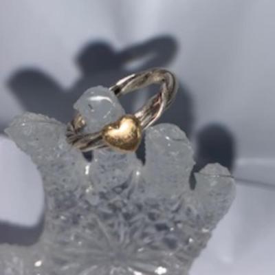 14K Gold & Silver Ring