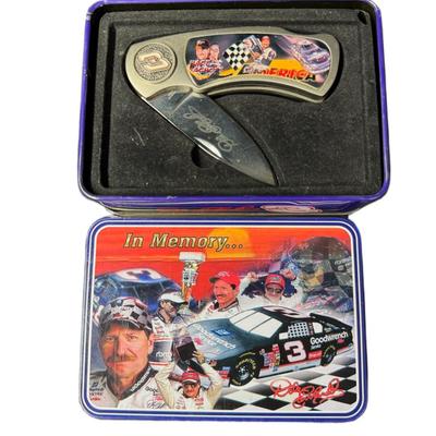 Sale Photo Thumbnail #61: Includes Dale Earnhardt, patriotic theme, and more. Total of six pieces. Longest is 9" overall. [JP]