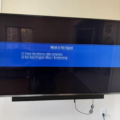 Samsung 60” Smart TV With Soundbar & Subwoofer (D-MG)