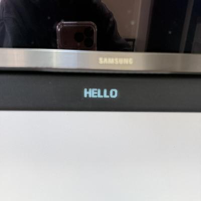 Samsung 60” Smart TV With Soundbar & Subwoofer (D-MG)