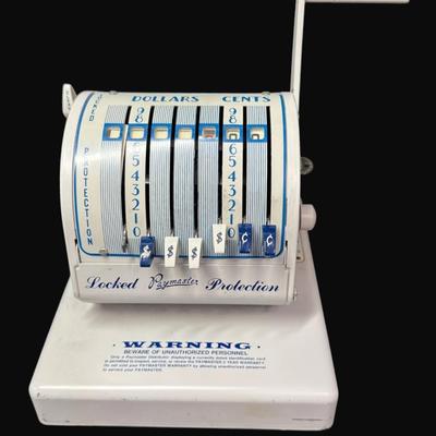 Sale Photo Thumbnail #76: This paymaster is a series X-550.  Age related wear.  [JP]