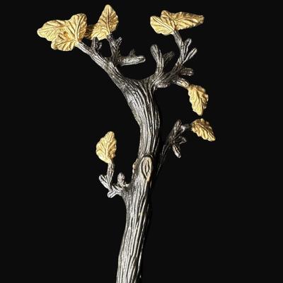 Sale Photo Thumbnail #93: This server assortment includes a cake server and salad servers. All manufactured by L'Objet. This is a three-piece set.  Cake server is 12.5" and the salad server is 12". [CS]