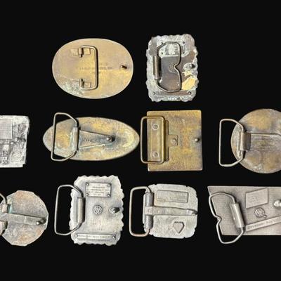 Sale Photo Thumbnail #95: This assortment includes ten pieces. Military, beer and more. [JP]