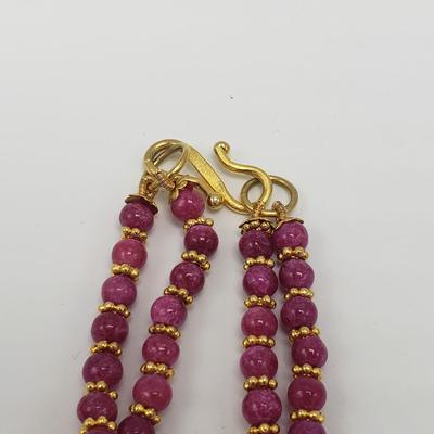 Beaded Necklaces-Sterling, Les Bernard and More (ST-KD)