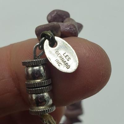 Beaded Necklaces-Sterling, Les Bernard and More (ST-KD)