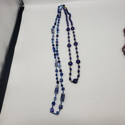 Beaded Necklaces-Sterling, Les Bernard and More (ST-KD)