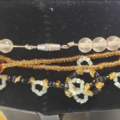 Beaded Necklaces-Sterling, Les Bernard and More (ST-KD)