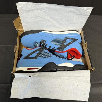 Sale Photo Thumbnail #121: Four Retro "Cactus Jack" sneakers. Size 12. These sneakers are unworn with original box. [RS]