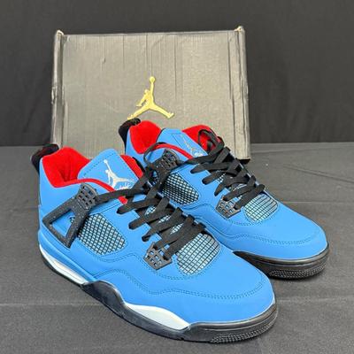 Sale Photo Thumbnail #112: Four Retro "Cactus Jack" sneakers. Size 12. These sneakers are unworn with original box. [RS]