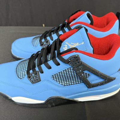 Sale Photo Thumbnail #113: Four Retro "Cactus Jack" sneakers. Size 12. These sneakers are unworn with original box. [RS]