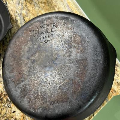 Wagner Ware & Martha Stewart Cast Iron Skillets (K-RG)