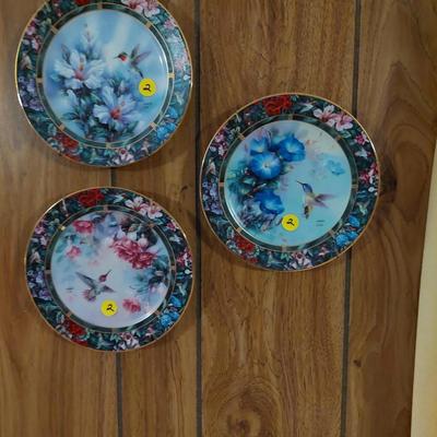 Sale Photo Thumbnail #37: so many different collector plates most with COA in original box