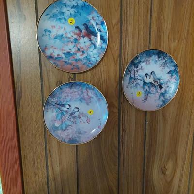 Sale Photo Thumbnail #36: so many different collector plates most with COA in original box